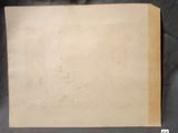 a piece of paper that has been left on the table