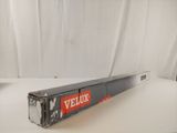 a box of veluxx cigarettes on a table