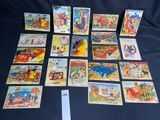 a lot of children ' s books on the table