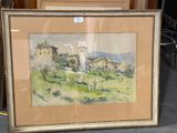 a picture of a picture of a painting in a frame