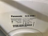a close up of a panasonic dishwasher with a label on it