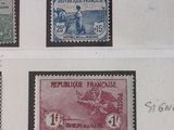 four different types of stamps are on a piece of paper