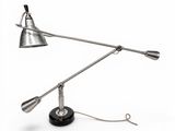 une image d'une lampe de bureau sur fond blanc