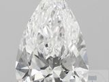 Diamant de 1,01 carat en forme de poire, certifié par l'IGI, certifié par le GIA, certifié par le GIA