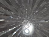 an image of a close up view of a glass object