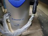 a machine that has a hose attached to it