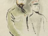 une image représentant deux hommes en uniforme militaire