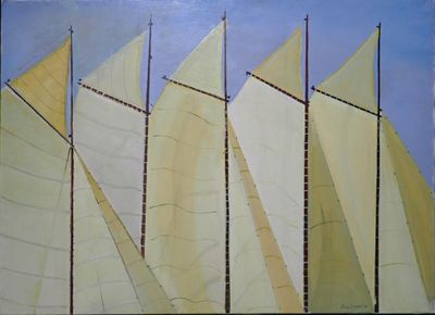 Nicolas REGGIO PAQUET (XX-XXI) Voiles gonflées, HST SBD, 65 …