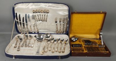 a case with silverware in it on a table
