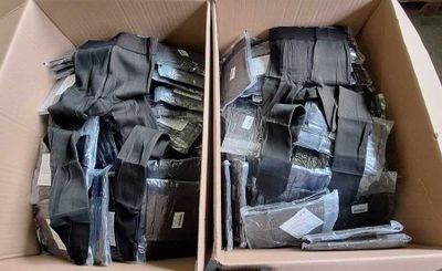 106 / 1 palette de 147 kg de collants doublés polaire,… - Photo 1