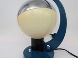 a lamp that is sitting on top of a table