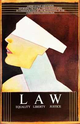 Milton Glaser (1929-2020) - Law, La Loi.