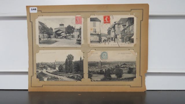 Felletin : Lot de 8cpa, dont 2 rares (Mothe 15 et HM 257). 1 cart...