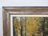 a picture of a painting on the wall of a room