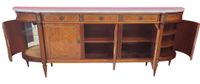 Enfilade de style Louis XVI en placage de bois marqueté, des… (photo 2)