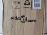 a close up of a cardboard box with a lock on it