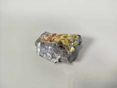 a piece of rock that is sitting on a table