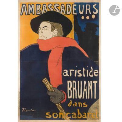 une image d'une affiche faisant la promotion de la compagnie d'un artiste