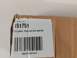 a brown paper bag with a barcode on it