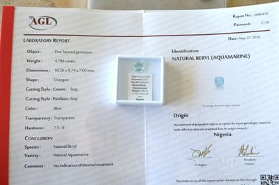 un document sur lequel figure l'image d'un diamant