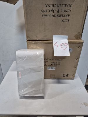 Lot de 11 appliques en tissu blanc , sans ampoule