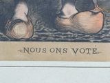 a picture of a political cartoon of a political elephant
