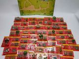 a lot of small toys that are on the table