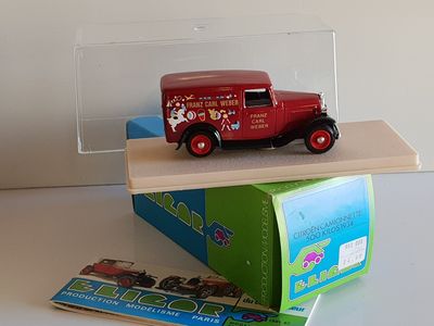 ELIGOR 1/43ème Citroën Rosalie camionnette FRANZ CARL WEBER …