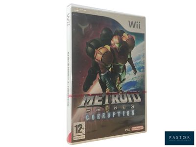 metroid corruption 3 nintendo wii video game