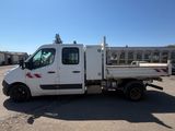 a picture of a white truck parked in a parking lot