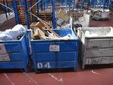 many boxes that are sitting on the floor in the warehouse