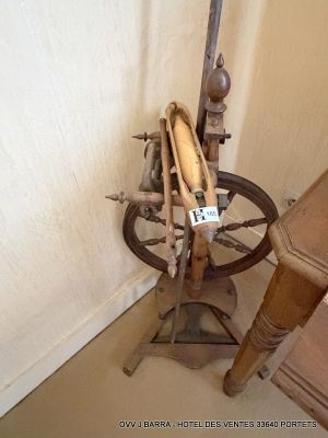 Rouet époque XIXème