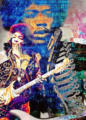 ROMANE JONCOEUR (NÉE EN 1981) Jimi Hendrix, 2020