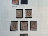 une image représentant une feuille de papier sur laquelle figurent plusieurs timbres