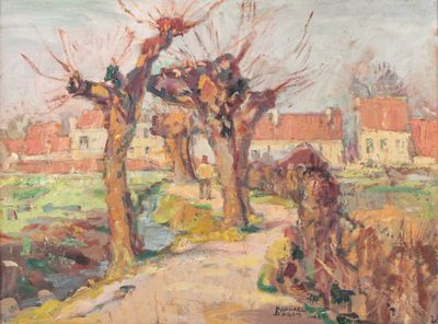 Raphaël DUBOIS (1888 - 1960) Chemin de campagne, 1941