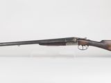 a rifle on a white background with a gun in the foreground