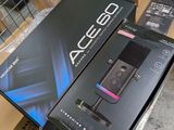 two boxes of electronics are stacked on top of each other on a table
