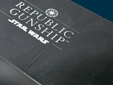 a black box with a star wars logo on it