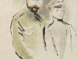 une image représentant deux hommes en uniforme militaire