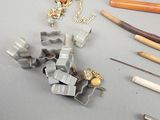 a lot of tools that are laying out on the table