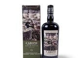 a bottle of caroni with a box on the side