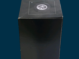 a black box with a picture of a car inside of it