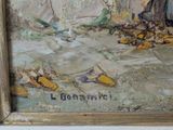 a picture of a painting on the wall of a building