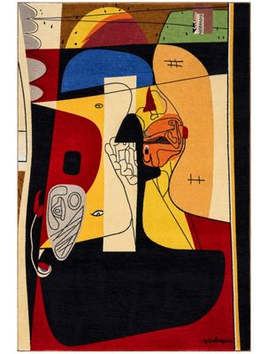 un tableau représentant une femme coiffée d'un chapeau