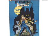la couverture du livre *Le Château maudit* de Jean Valardi, roman policier