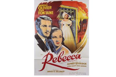 Boris GRINSSON (1907-1999). Affiche de "Rebecca" sorti en 19…