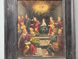 une image d'un tableau sur le mur d'une pièce