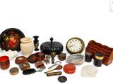a lot of items that are sitting on a table