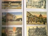 an open book with a bunch of pictures of buildings on it
