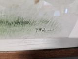 a picture of a picture of a sheep in a field